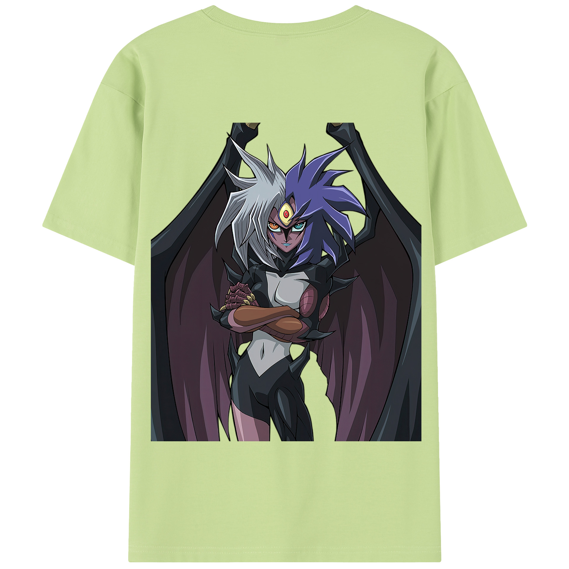 （画像用） 遊☆戯☆王 Yu-Gi-Oh! 綿100％半袖Tシャツ（背面プリント）